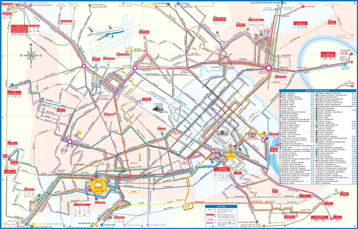 ho chi minh city bus kort