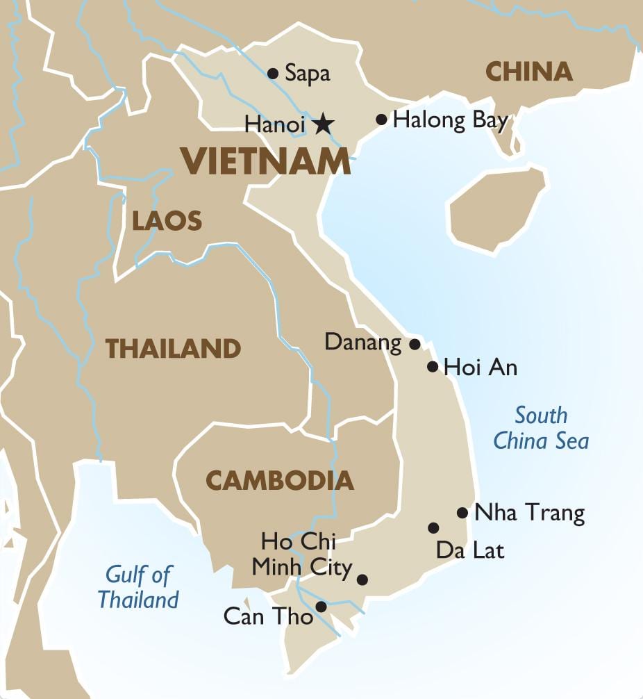 vietnam, ho chi minh-kort