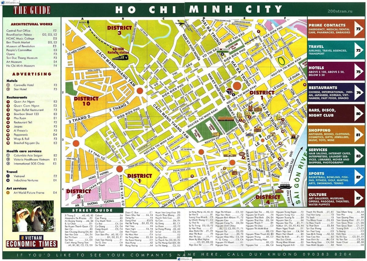 kort ho chi minh vietnam