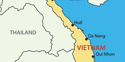 Kort over saigon på